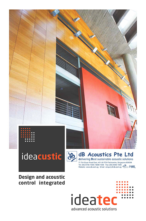 Cover of the brochure for Ideacustic