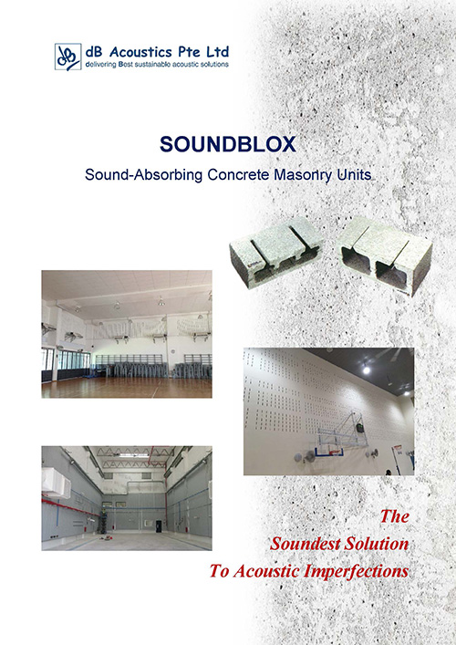 Cover of the brochure for Soundblox